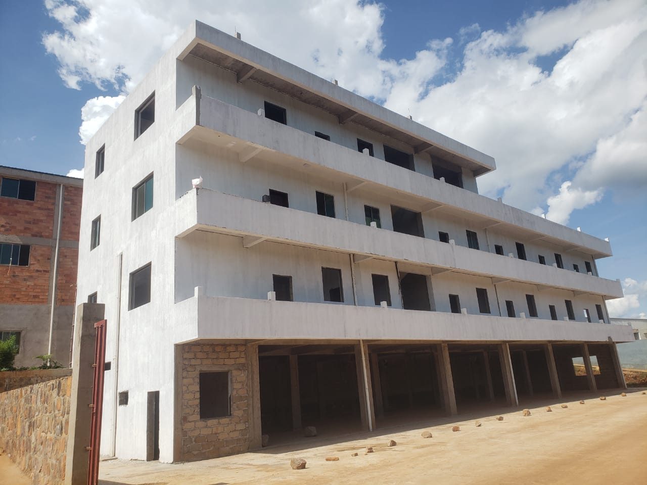 Administration building, IMENA Industries factory complex