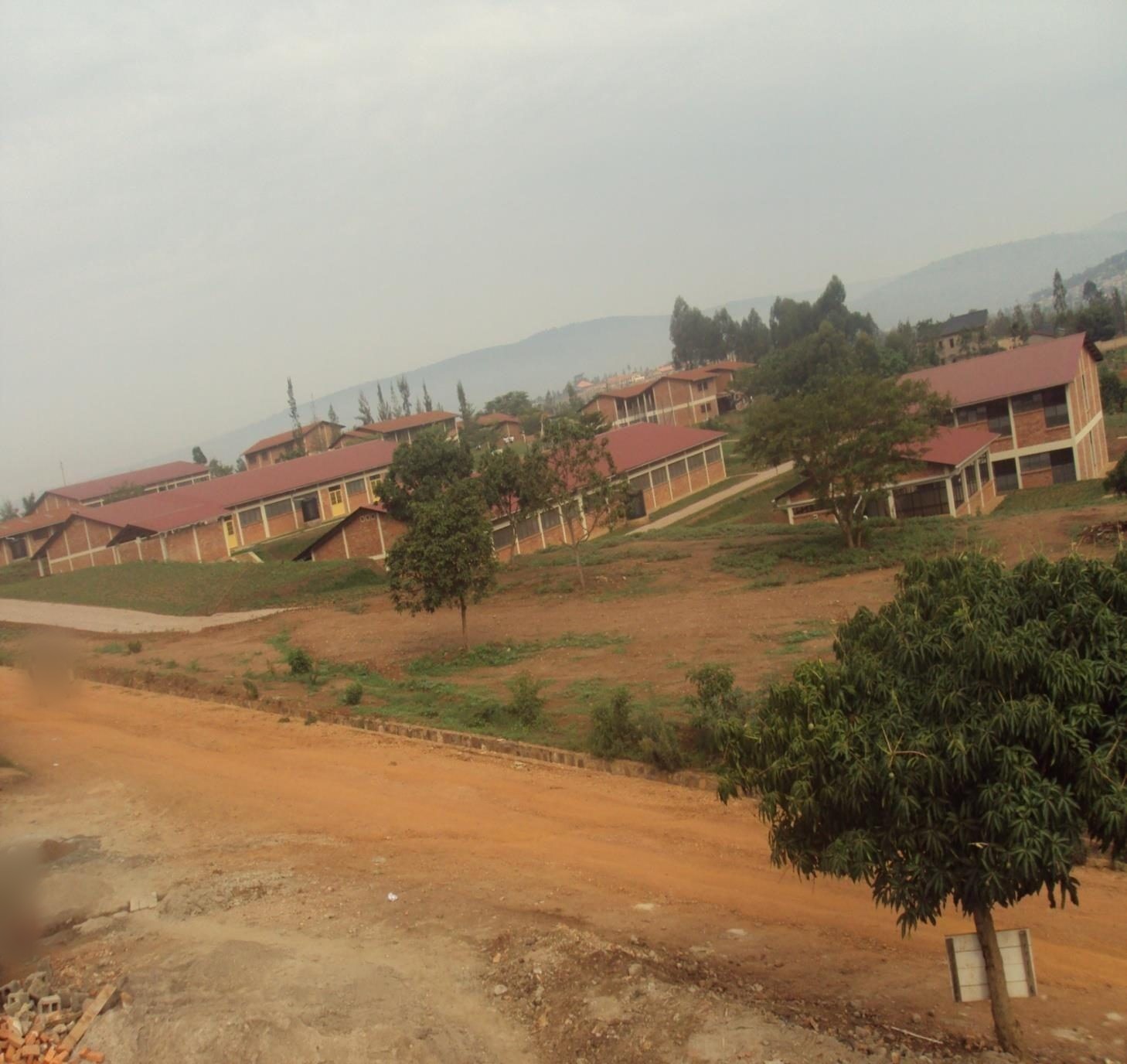 Aerial view of SOS Gacuriro campus